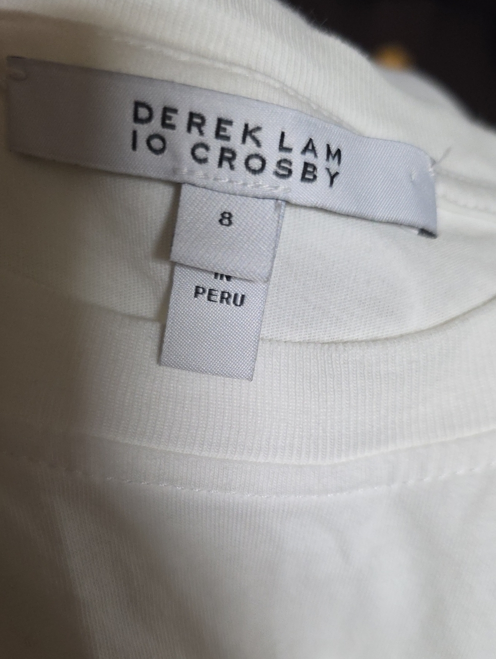 Derek Lam IO Crosby T-Shirt Skirt Dress - Picture 6 of 8